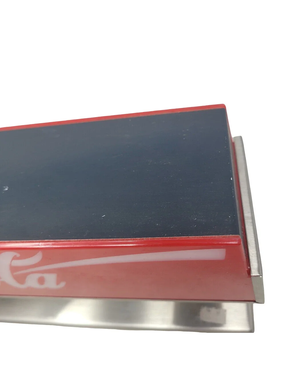 Vintage Coca-Cola SITCO Fountain Serve Soda Pop Machine Sign Topper 1988 Works